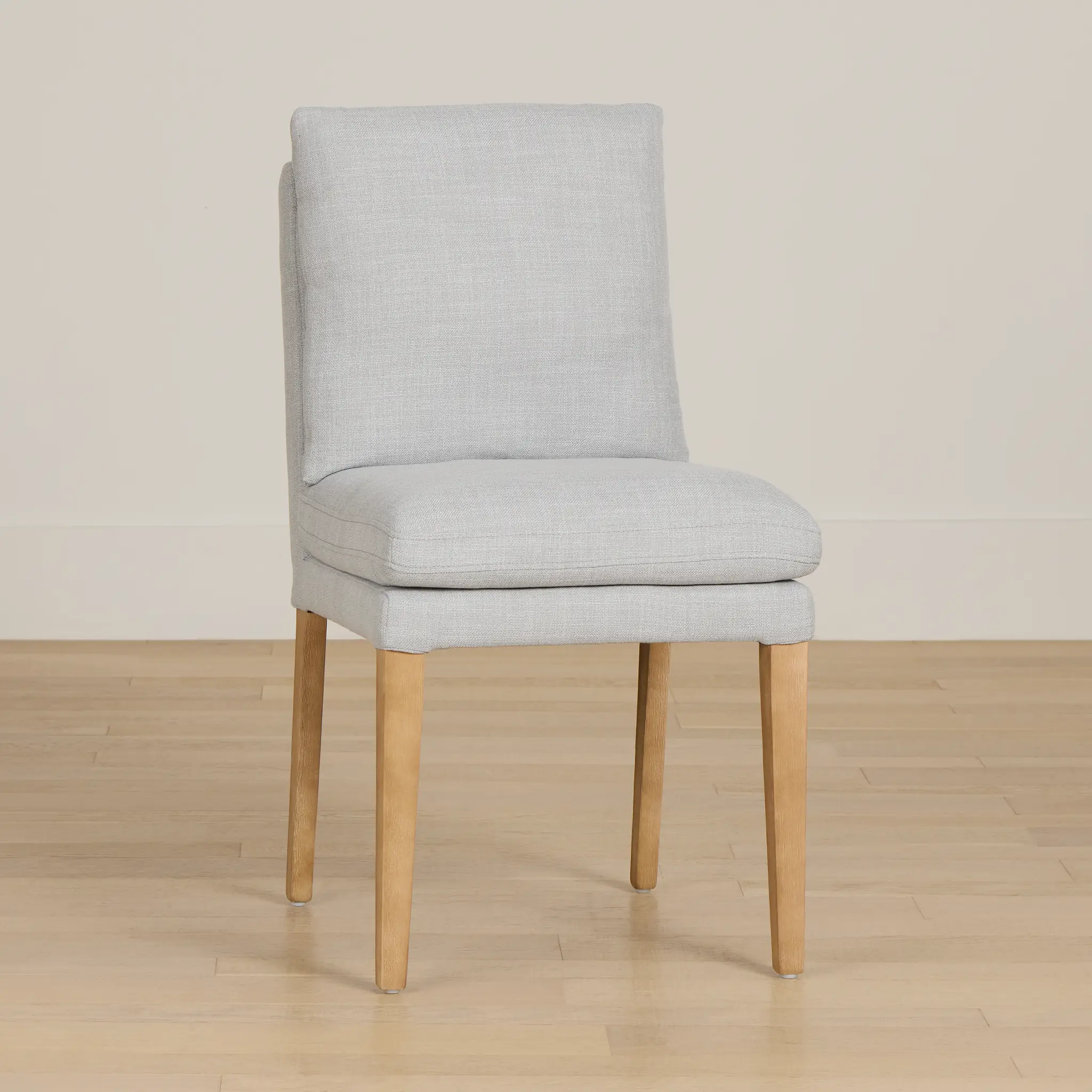 Willow Gray Fabric Upholstered Side Chair Willow Gray Fabric Upholstered Side Chair