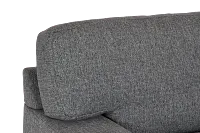 Veronica Dark Gray Down Small Left Chaise Sectional