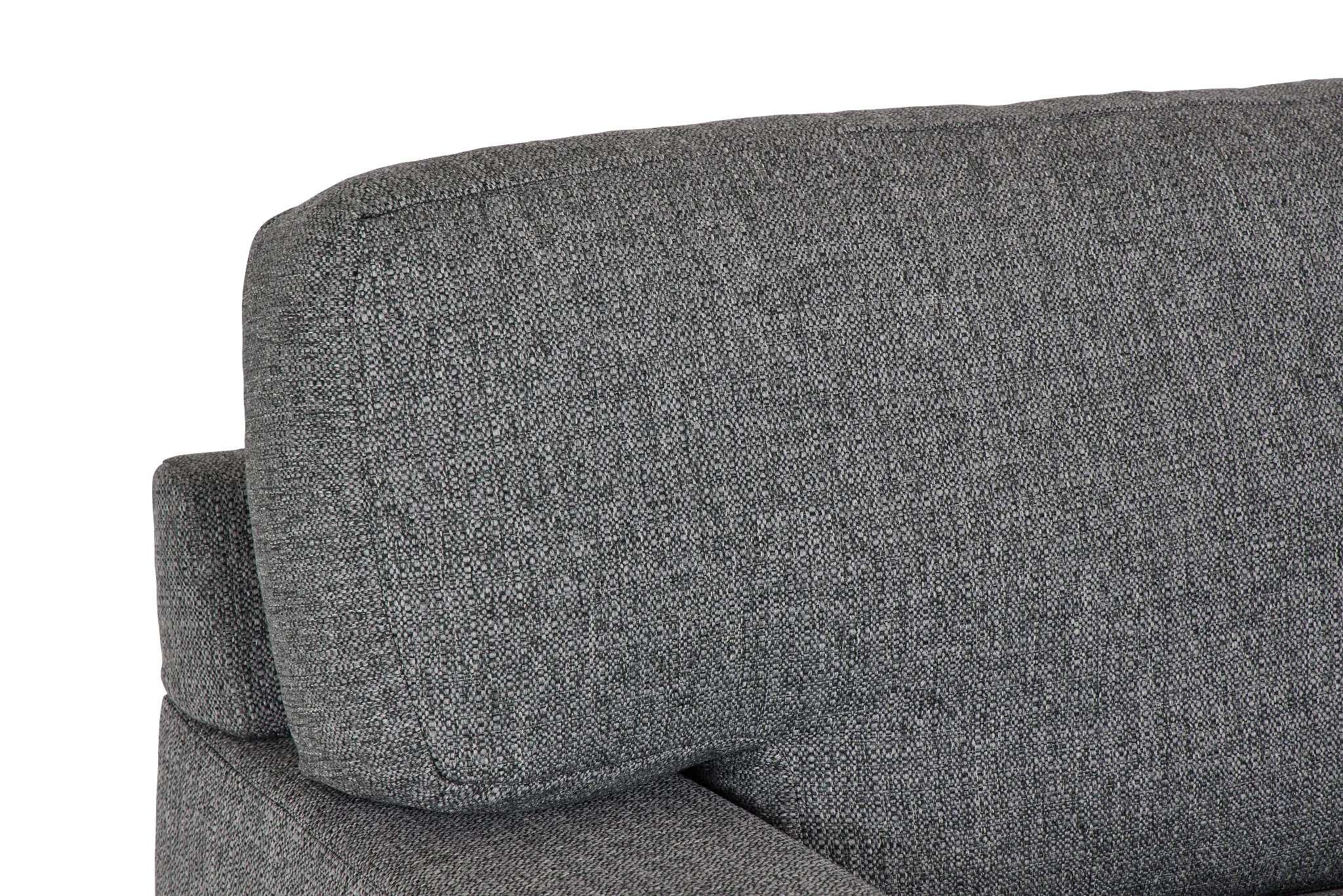 Veronica Dark Gray Down Small Left Chaise Sectional