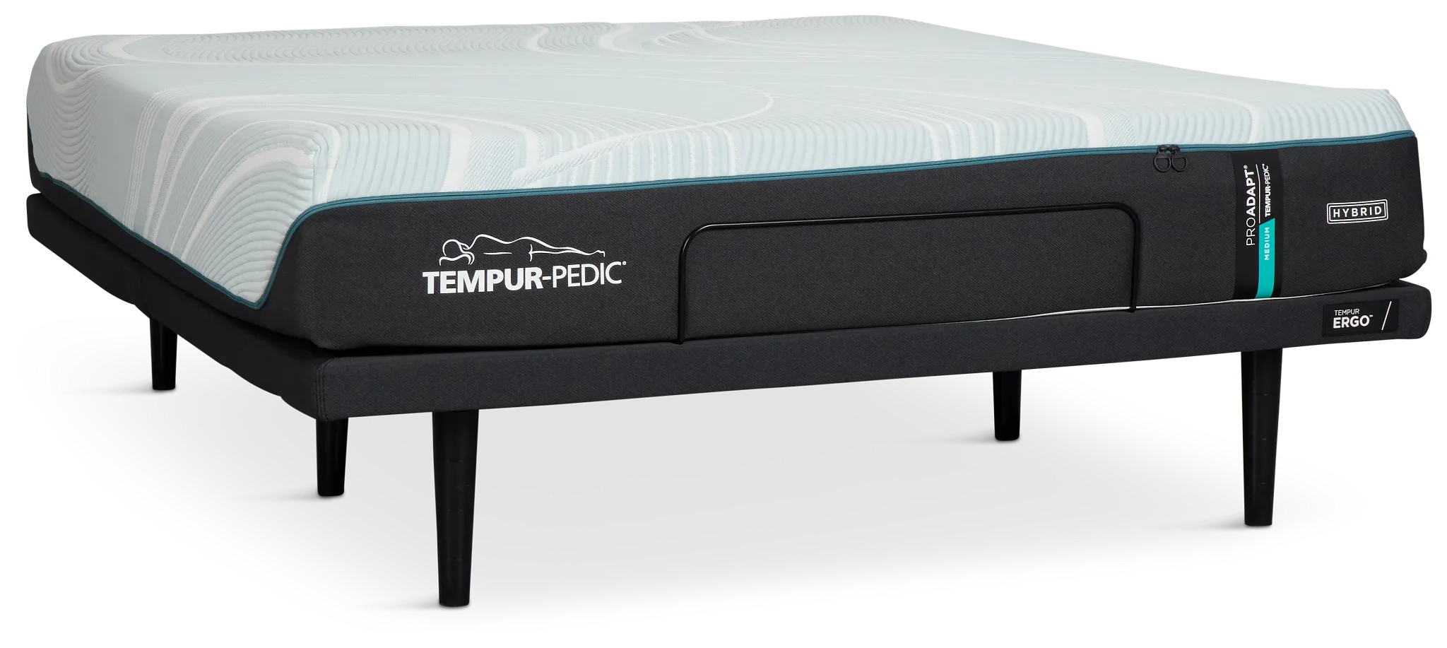 Tempur-pedic Tempur-proadapt Medium Hybrid Ergo 3.0 Adjustable Mattress Set