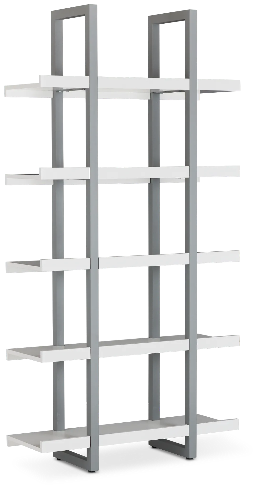 Clark White Bookcase
