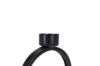 Canon Black Small Candle Holder