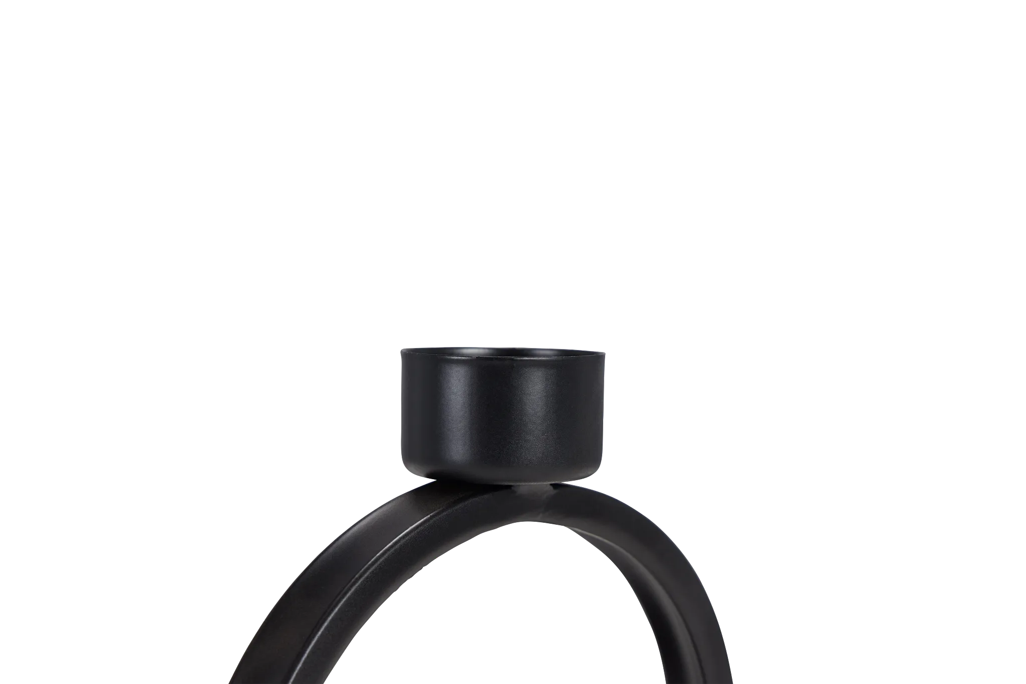 Canon Black Small Candle Holder