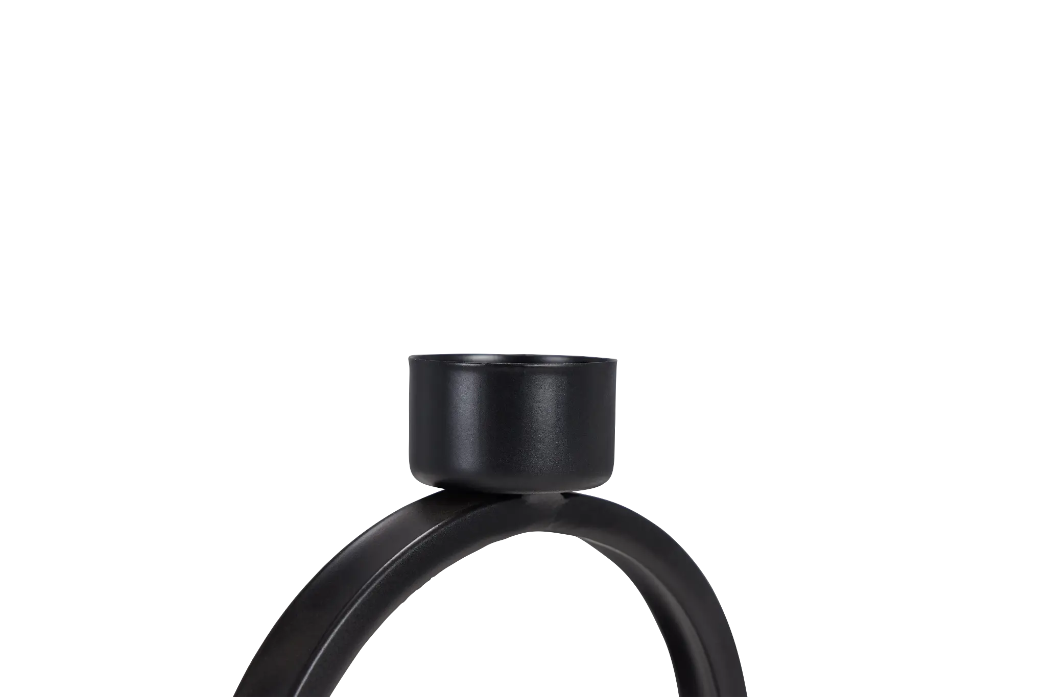 Canon Black Small Candle Holder Canon Black Small Candle Holder