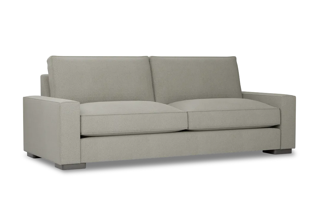 Edgewater Elite Gray 96" Sofa W/ 2 Cushions