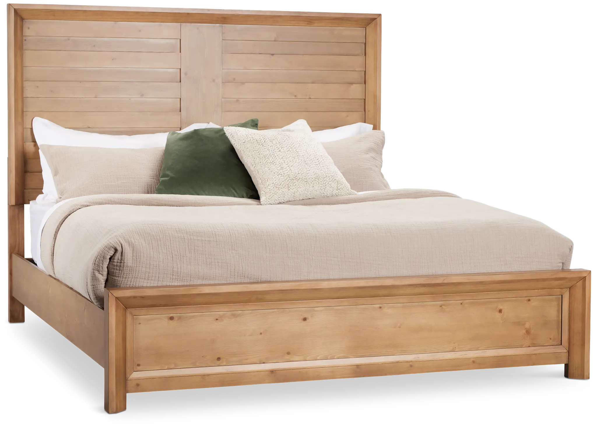 Vail Light Tone Panel Bed Vail Light Tone Panel Bed