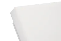 Tortuga White Aluminum Cushioned Chaise