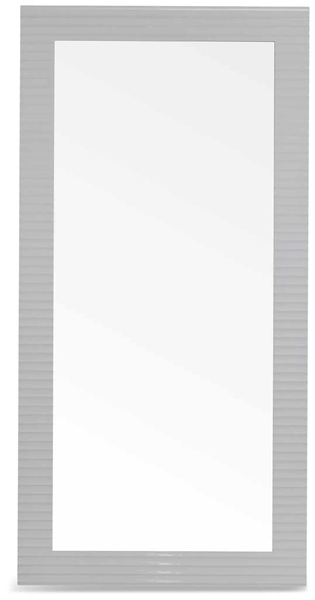 Surge White Floor Mirror Surge White Floor Mirror