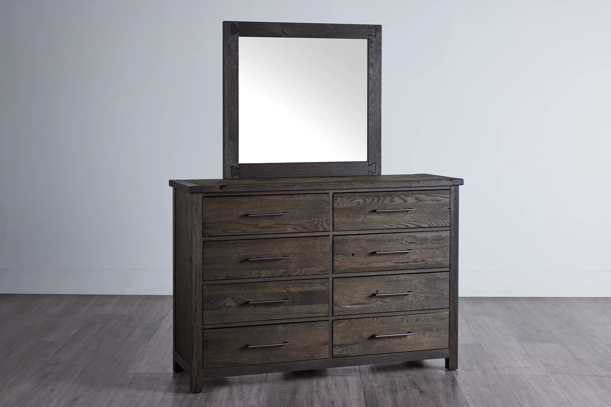 Salt Lake Dark Tone Dresser & Mirror Salt Lake Dark Tone Dresser & Mirror