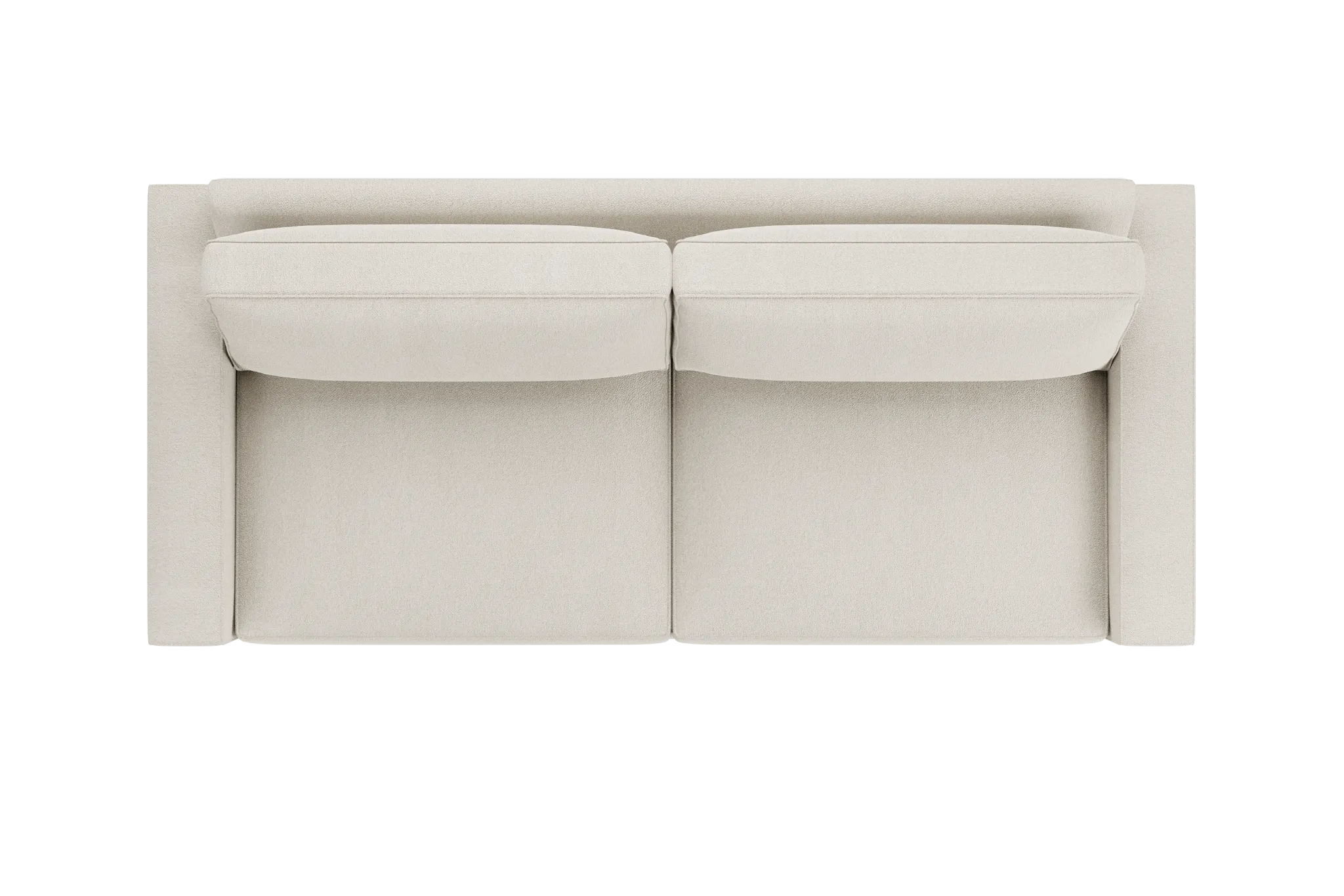 Edgewater Elite Ivory 96" Sofa W/ 2 Cushions