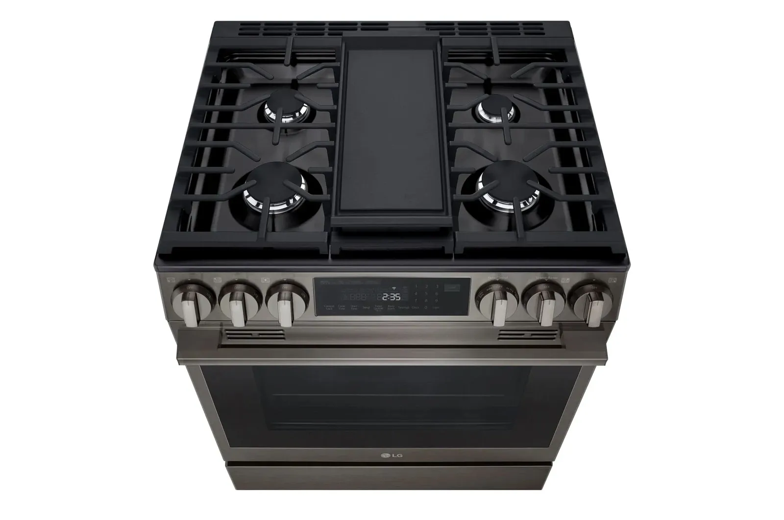 Lg 6335 Series Black Gas Range