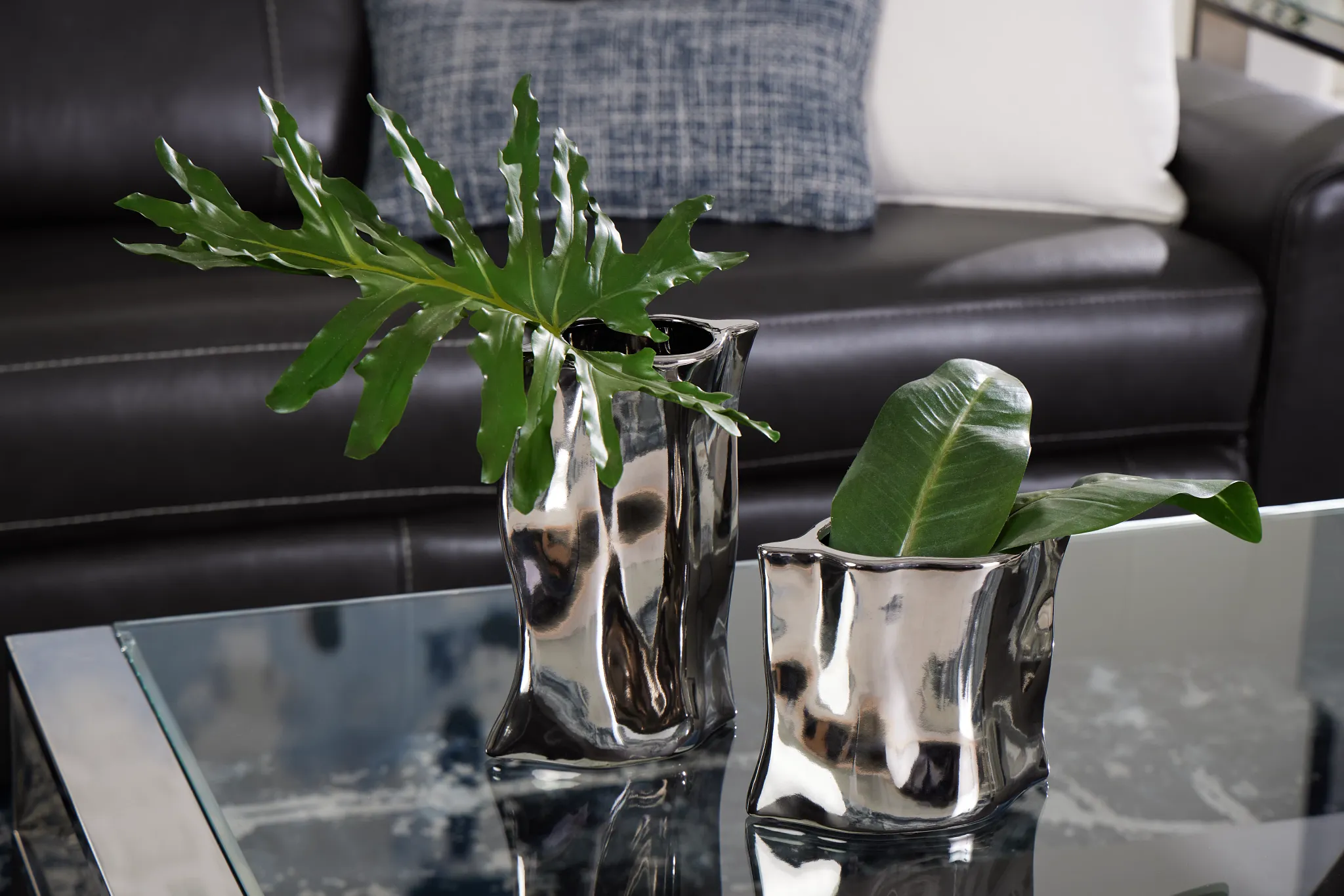 Addie Silver Small Vase