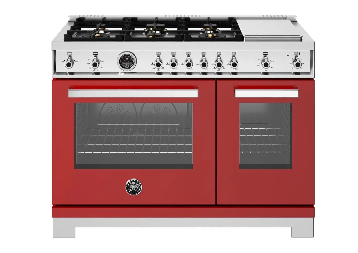 Bertazzoni 486 Series Red 48" Gas Range Bertazzoni 486 Series Red 48" Gas Range