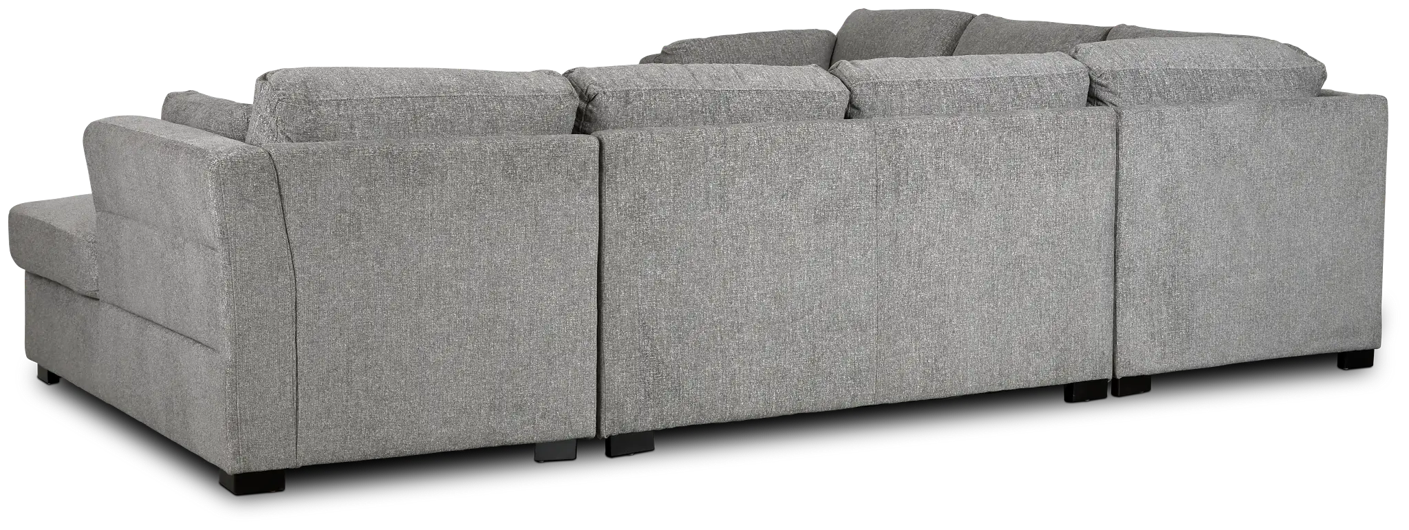 Amber Dark Gray Fabric Large Right Chaise Storage Sleeper Sectional Amber Dark Gray Fabric Large Right Chaise Storage Sleeper Sectional