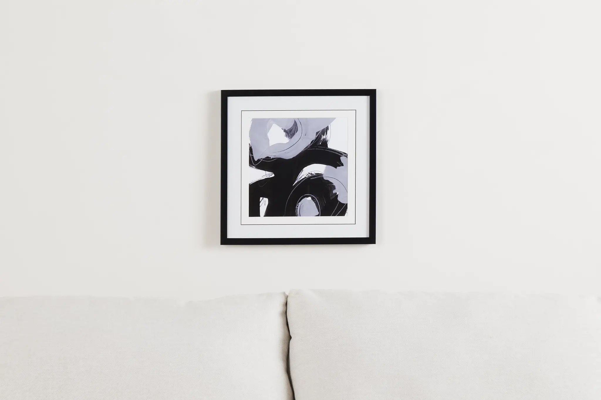 Twirl Black Framed Wall Art Twirl Black Framed Wall Art