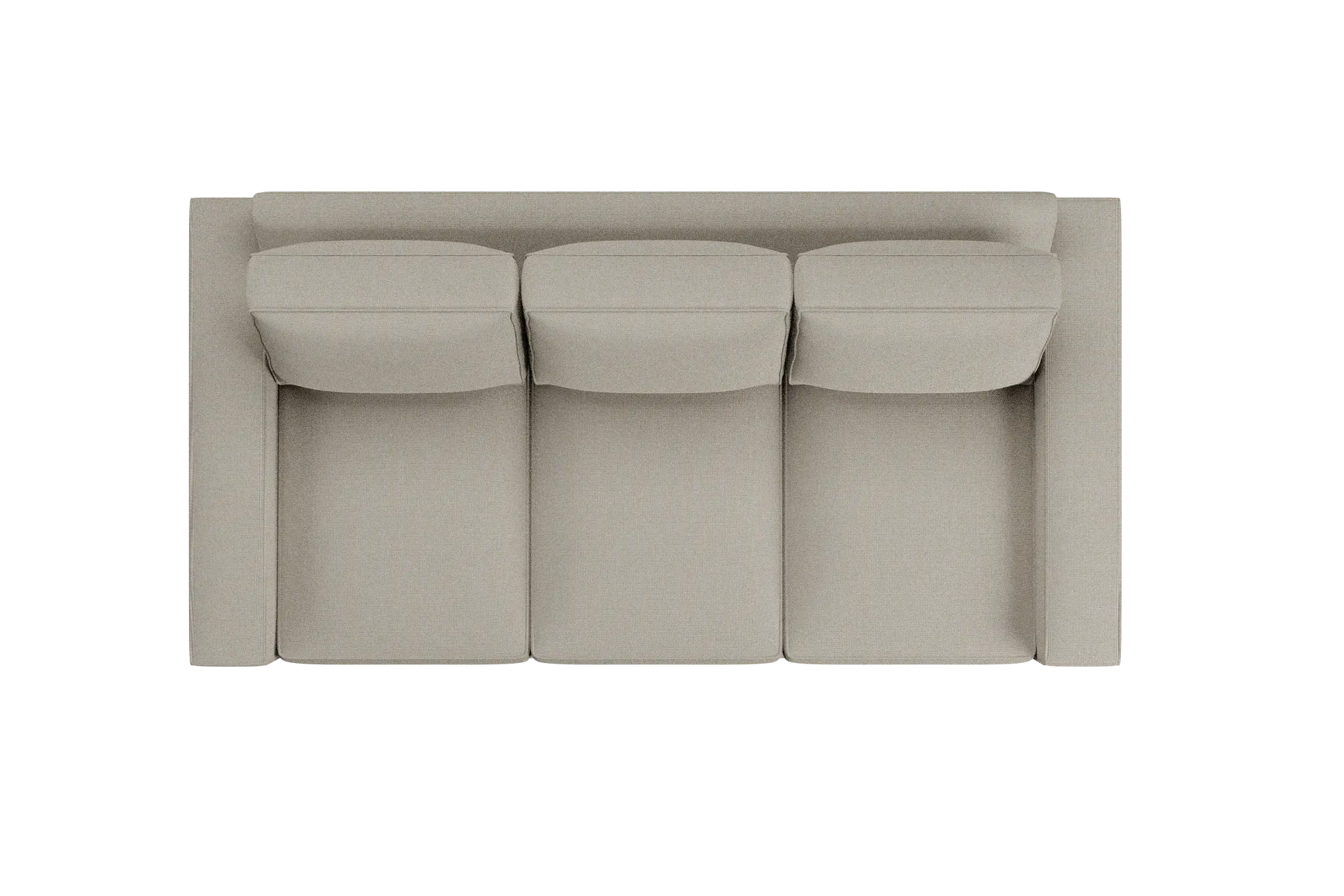 Edgewater Peyton Beige 84" Sofa W/ 3 Cushions