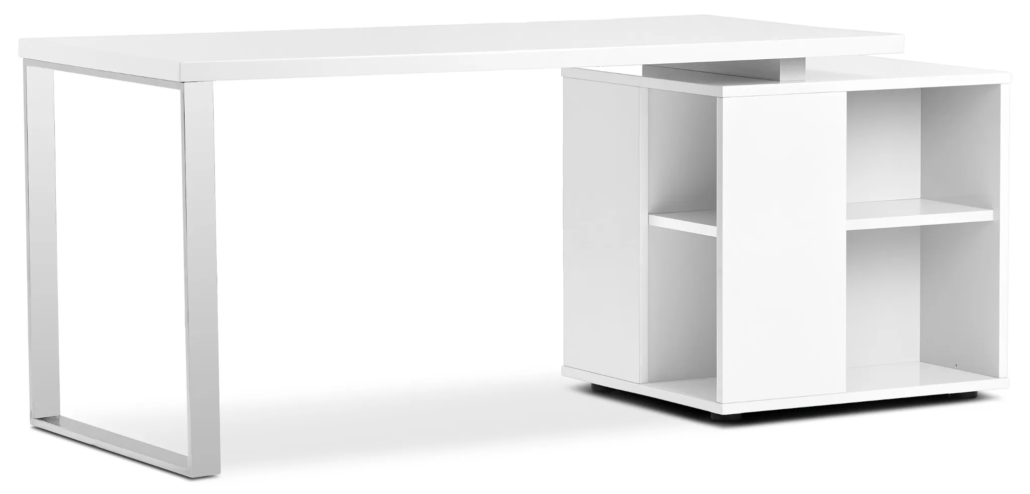 Vancouver White Storage Desk