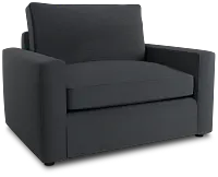 Siesta Peyton Dark Blue Fabric Chair