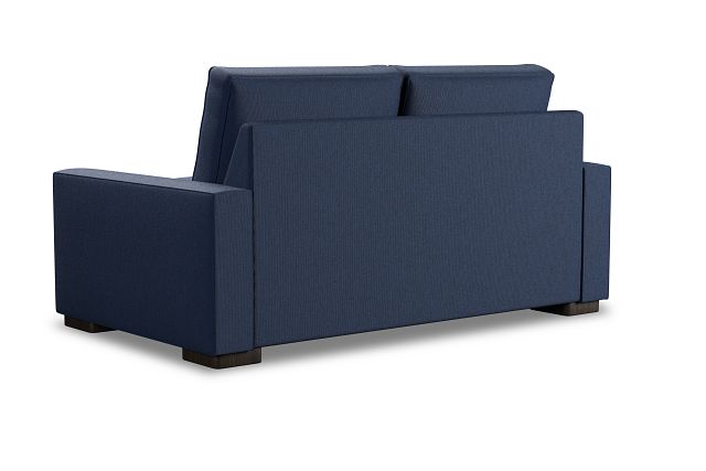 Edgewater Revenue Dark Blue Loveseat