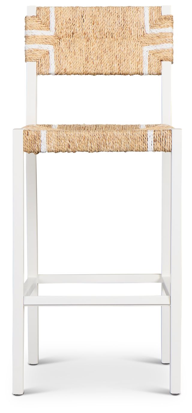 Nantucket Light Tone 30" Woven Barstool