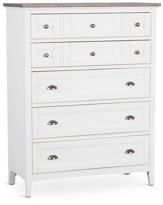 Heron Cove Two-tone Drawer Chest