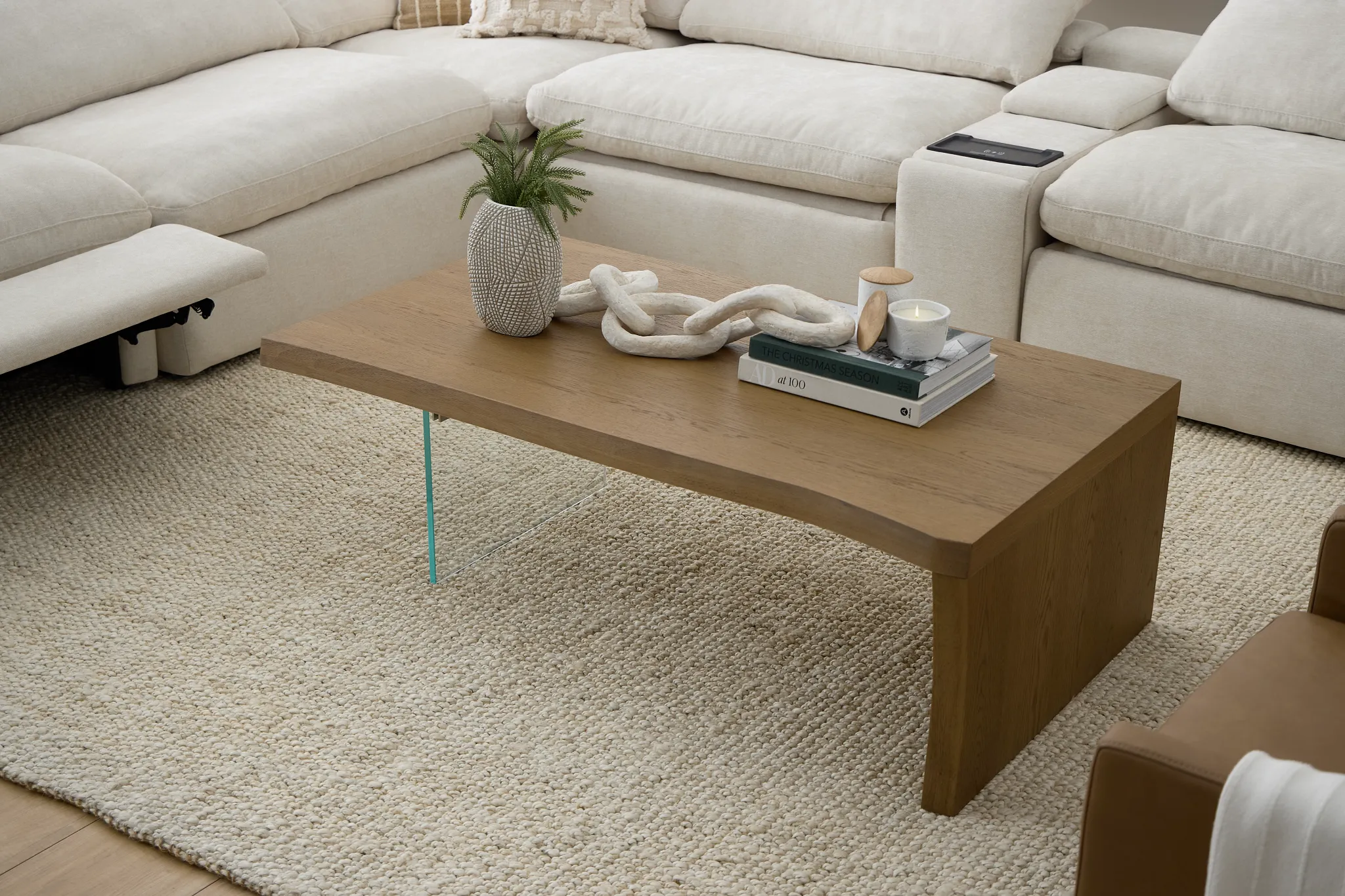 Haven Light Tone Coffee Table