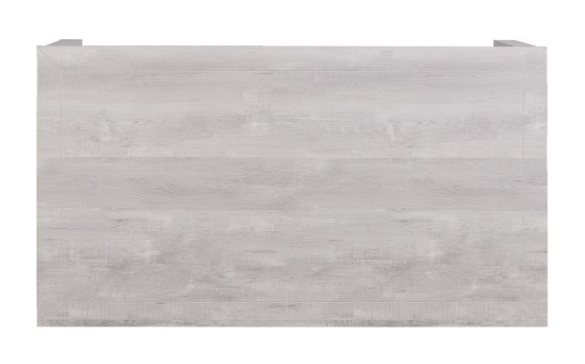 Delray White Rectangular Table