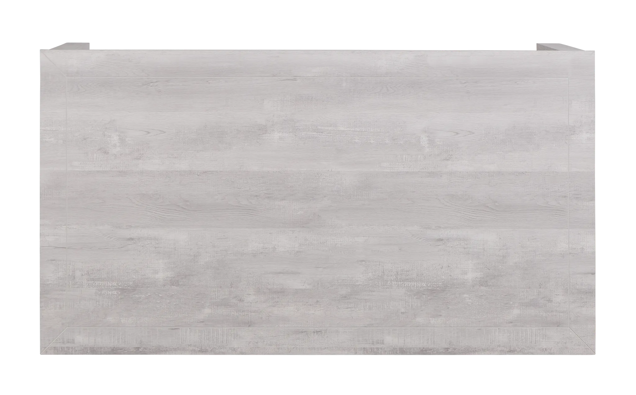 Delray White Rectangular Table