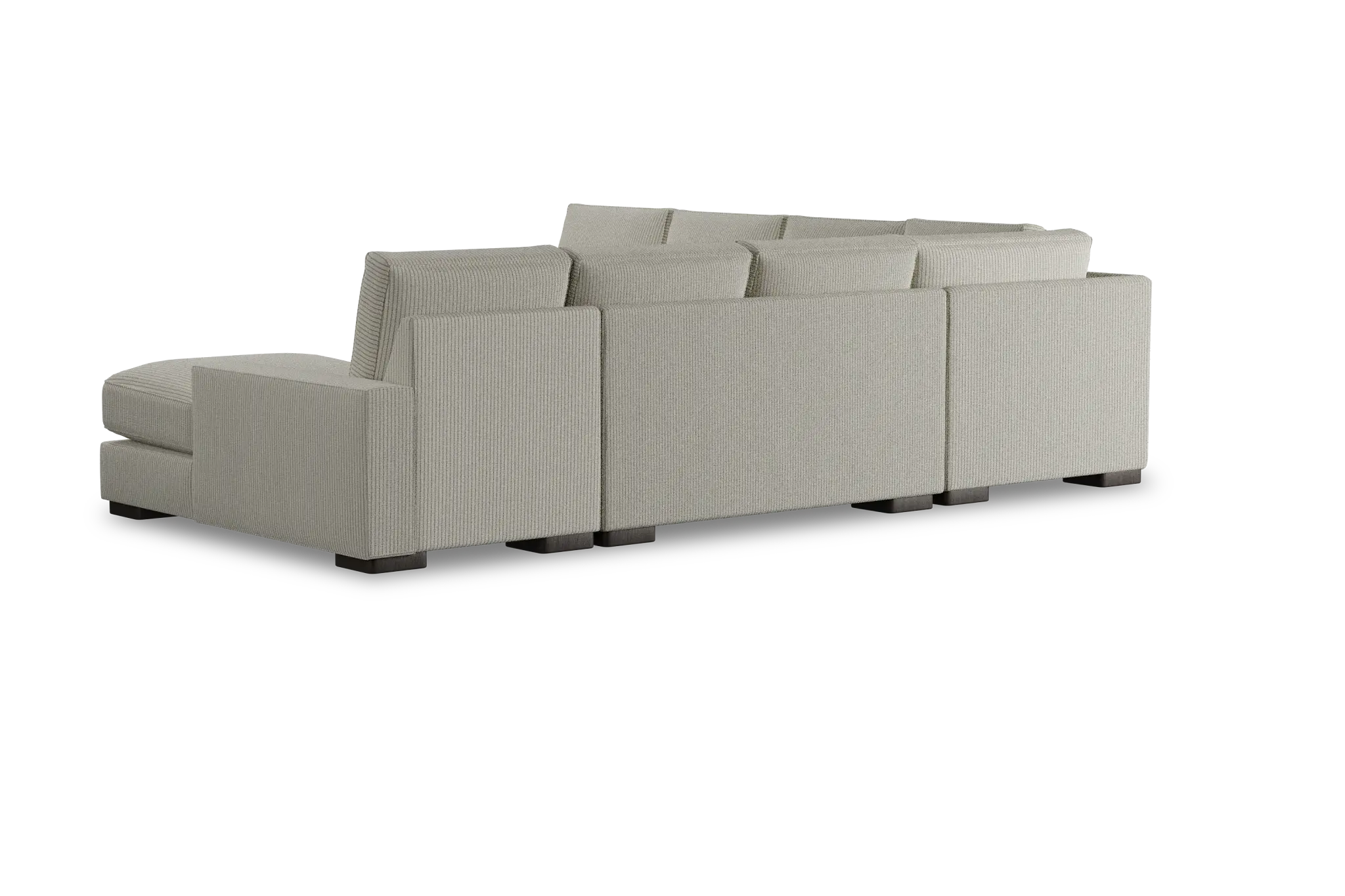 Edgewater Lucy Light Beige Large Right Chaise Sectional Edgewater Lucy Light Beige Large Right Chaise Sectional
