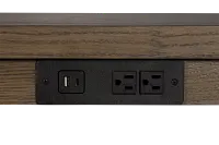 Alden Gray Square End Table