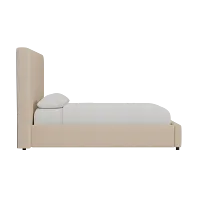 Grayton Elite Taupe 54" Upholstered Platform Bed