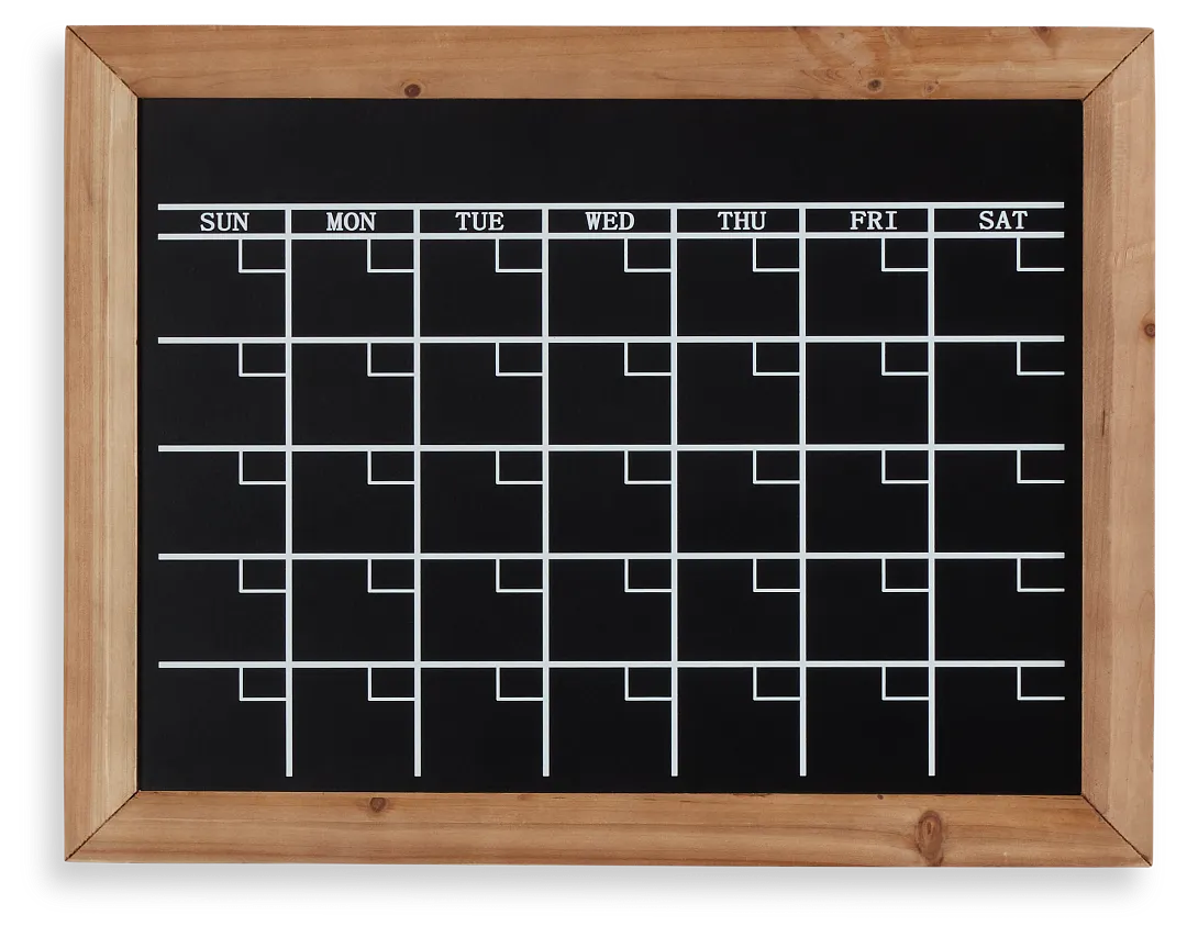 June Black Memo Board