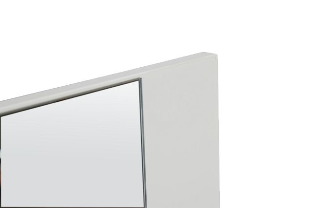 Oslo White Dresser & Mirror