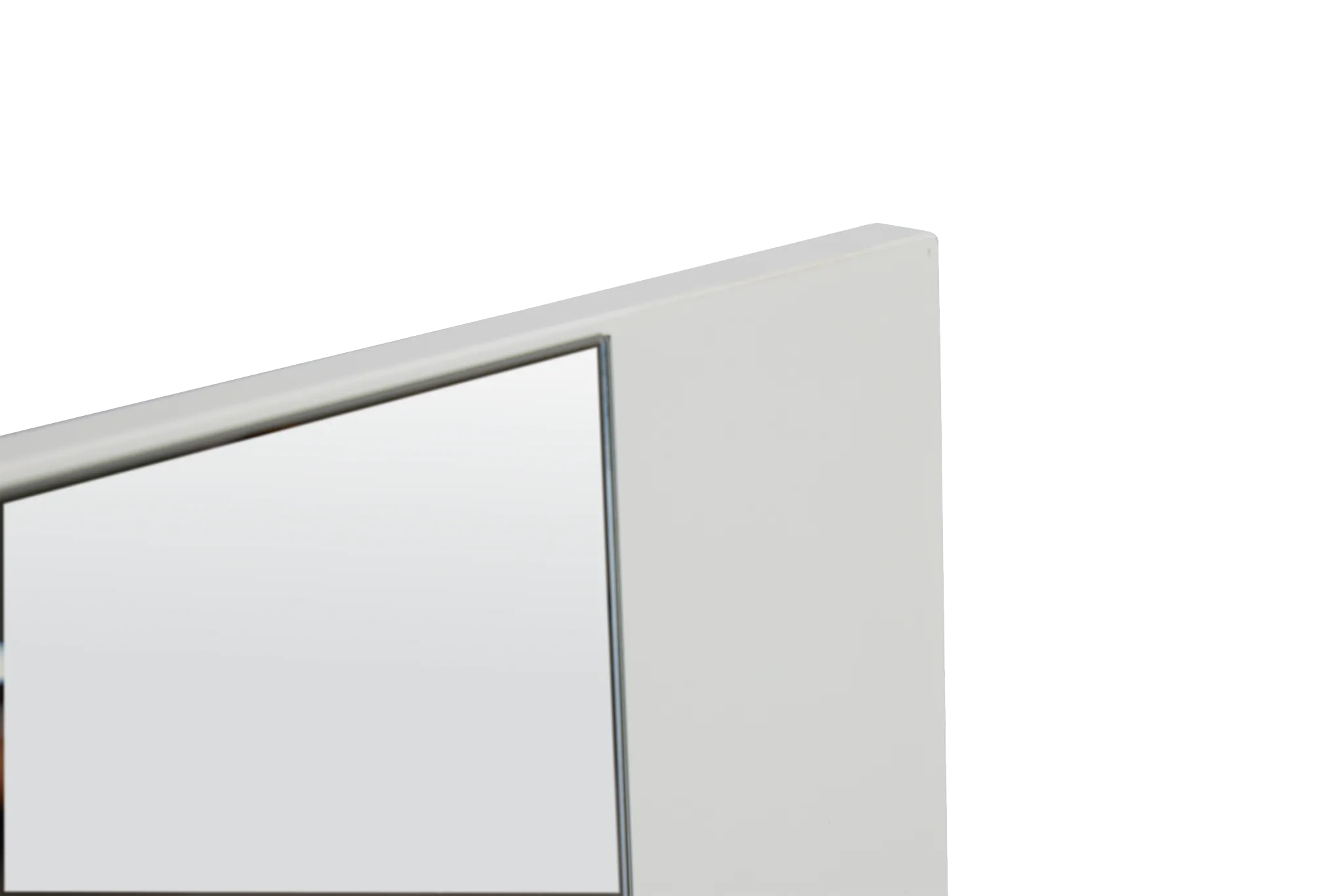 Oslo White Dresser & Mirror