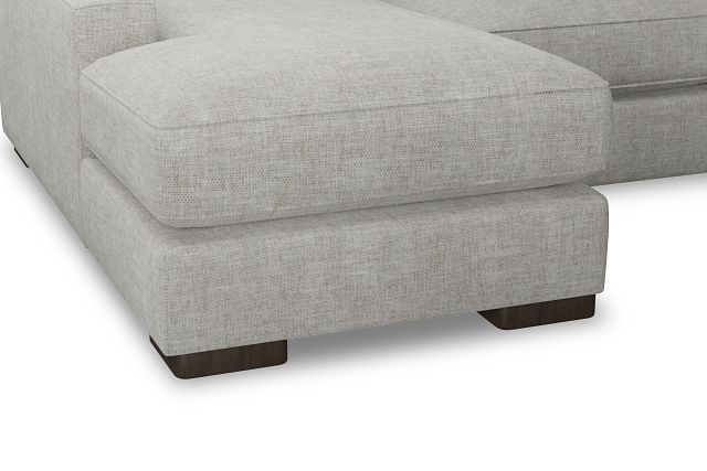 Edgewater Elevation Khaki Medium Left Chaise Sectional