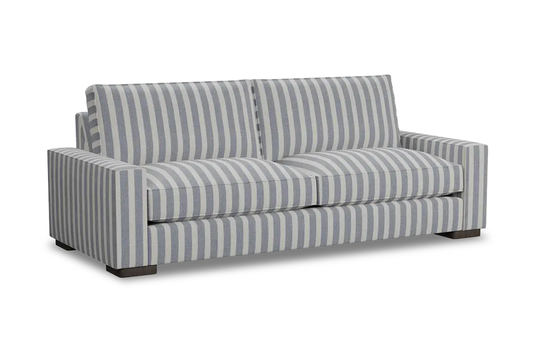 Edgewater Sea Lane Dark Blue 96" Sofa W/ 2 Cushions Edgewater Sea Lane Dark Blue 96" Sofa W/ 2 Cushions