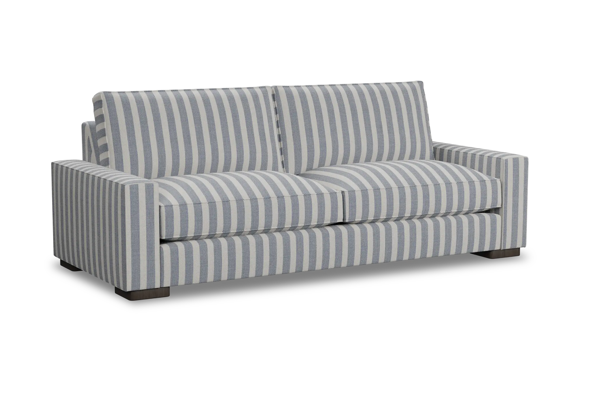 Edgewater Sea Lane Dark Blue 96" Sofa W/ 2 Cushions Edgewater Sea Lane Dark Blue 96" Sofa W/ 2 Cushions