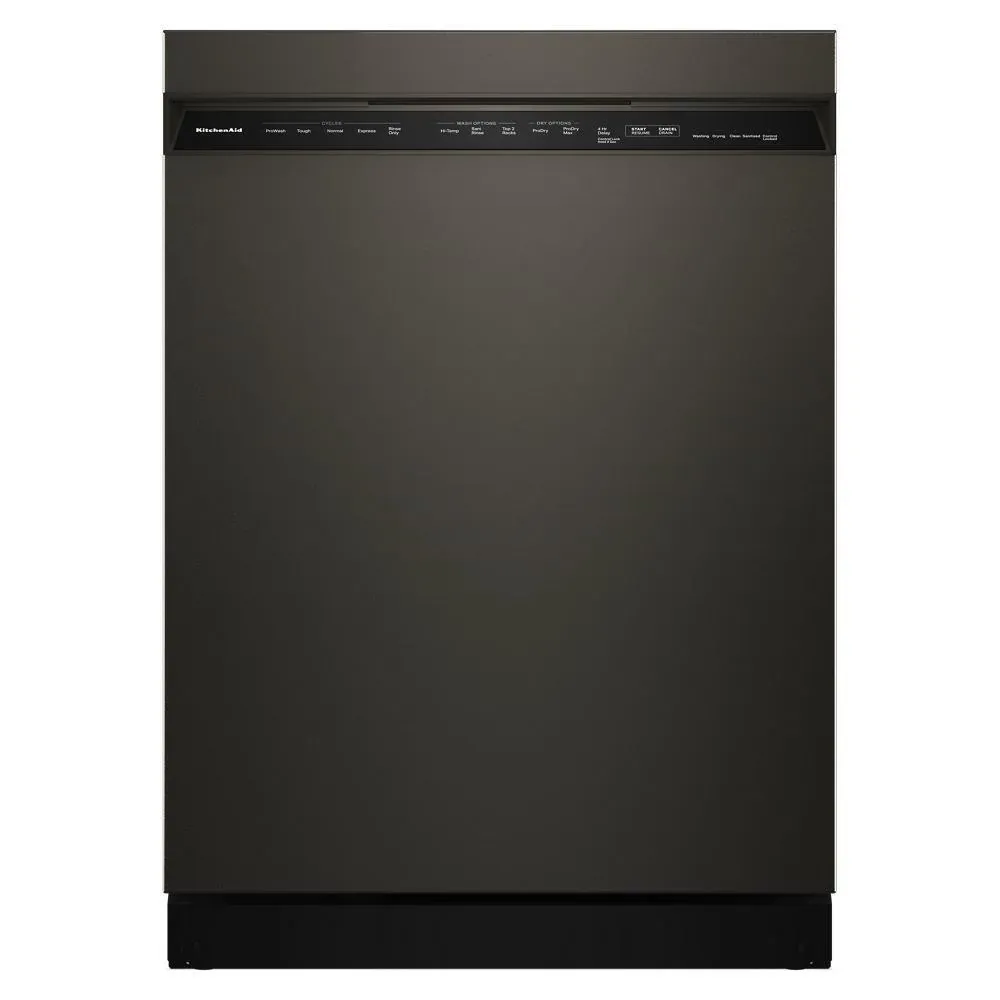 Kitchenaid 324 Series Black Built In Dishwasher