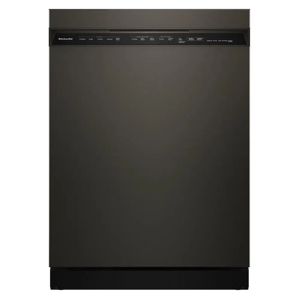 Kitchenaid 324 Series Black Built In Dishwasher Kitchenaid 324 Series Black Built In Dishwasher