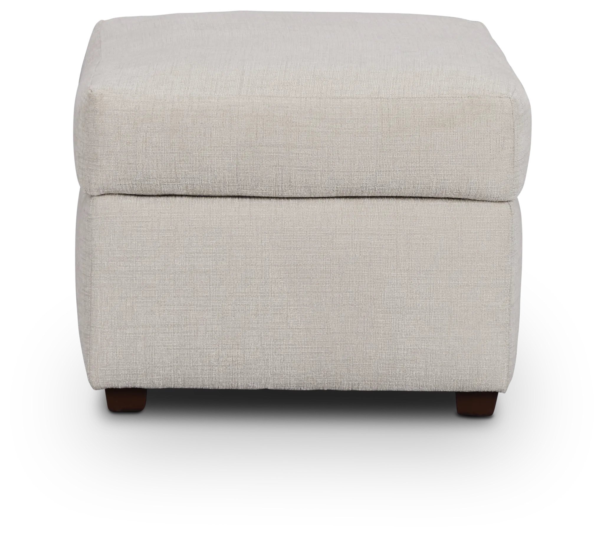 Maxie Light Beige Micro Ottoman