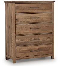 Salt Lake Mid Tone 5-drawer Chest