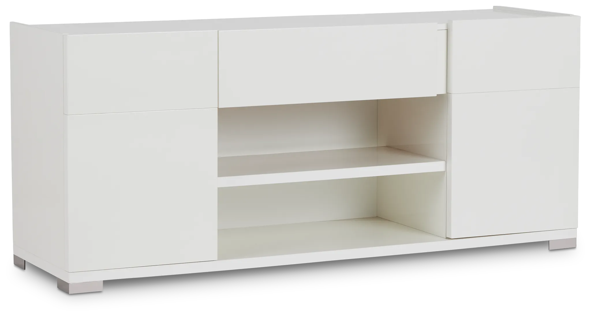 Santino 65" White Tv Stand