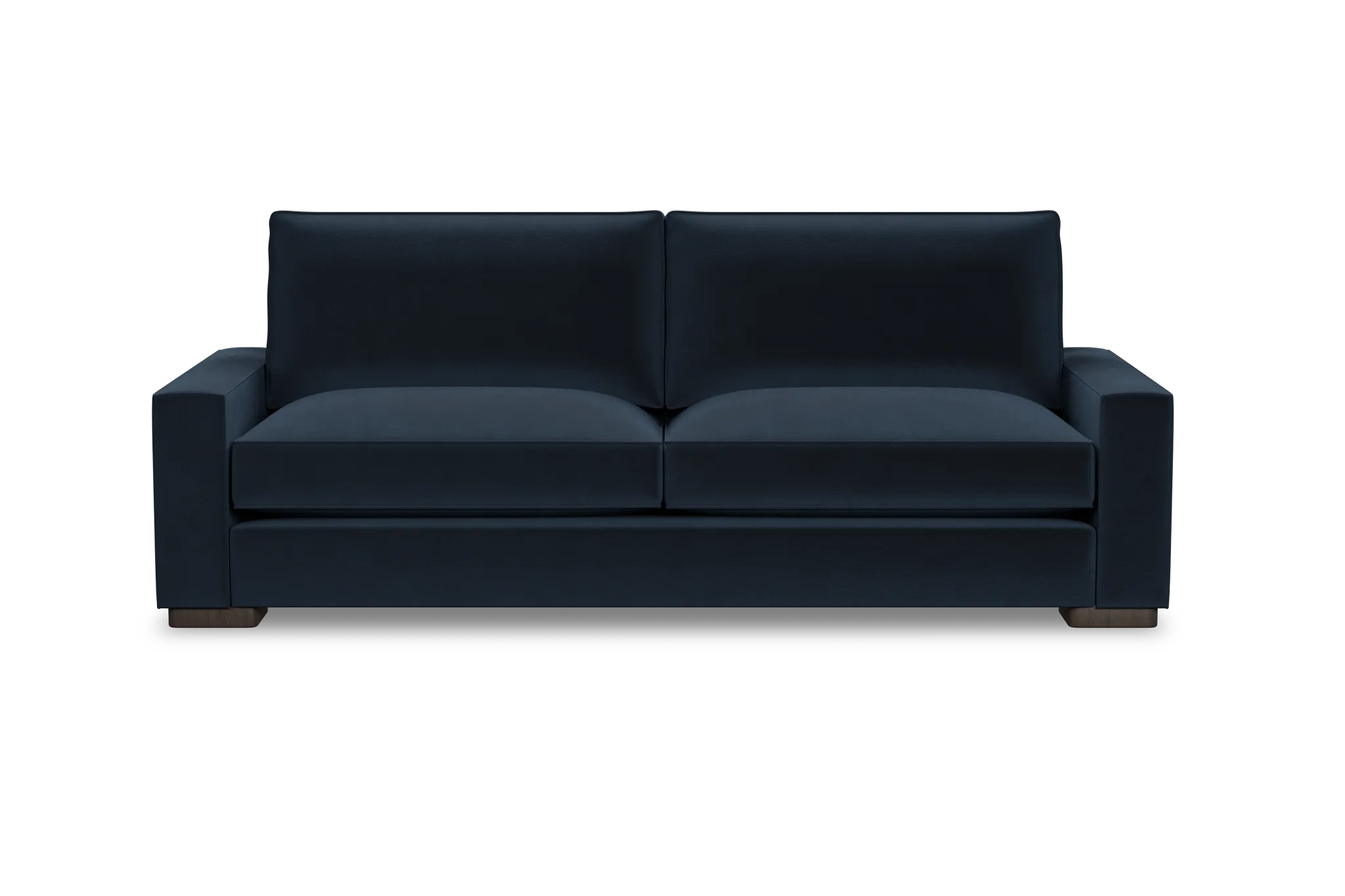 Edgewater Joya Dark Blue 96" Sofa W/ 2 Cushions