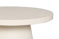 Cambria White Round Coffee Table