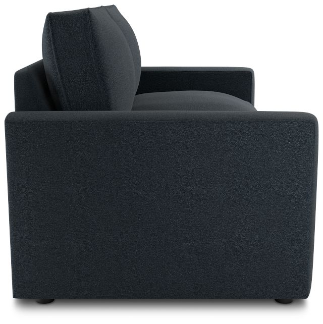 Siesta Elite Dark Blue Fabric Memory Foam Sleeper