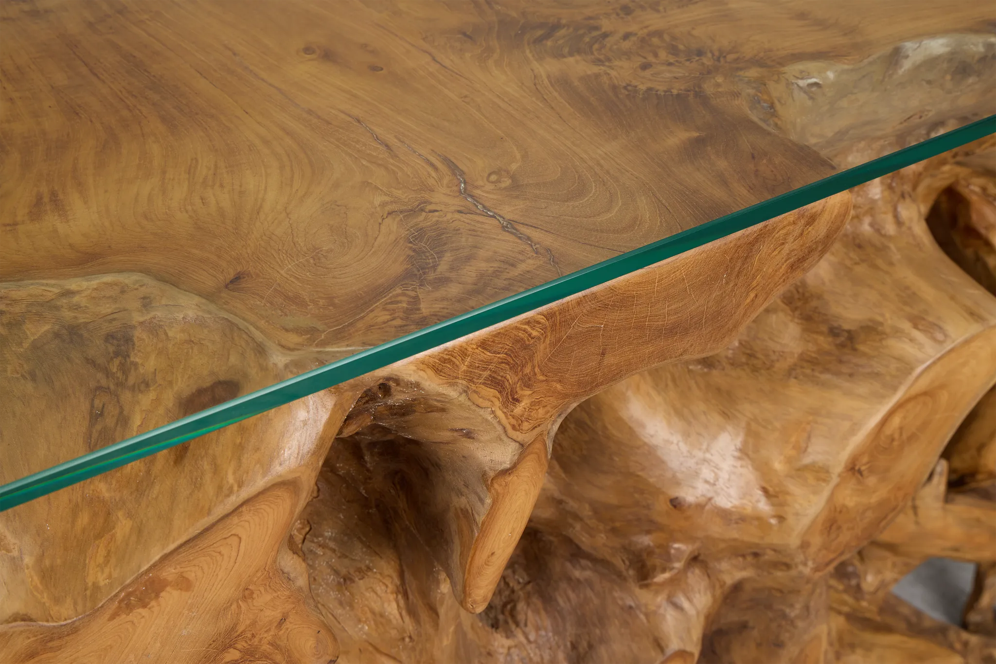 Haven Mid Tone Teak Console Table