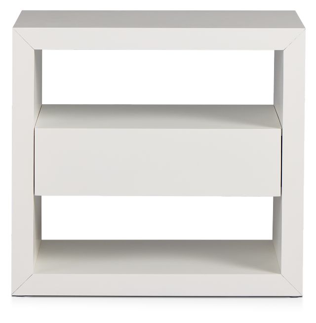 Nantucket White Open Nightstand (1)
