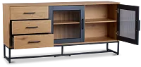 Ivan Light Tone Credenza
