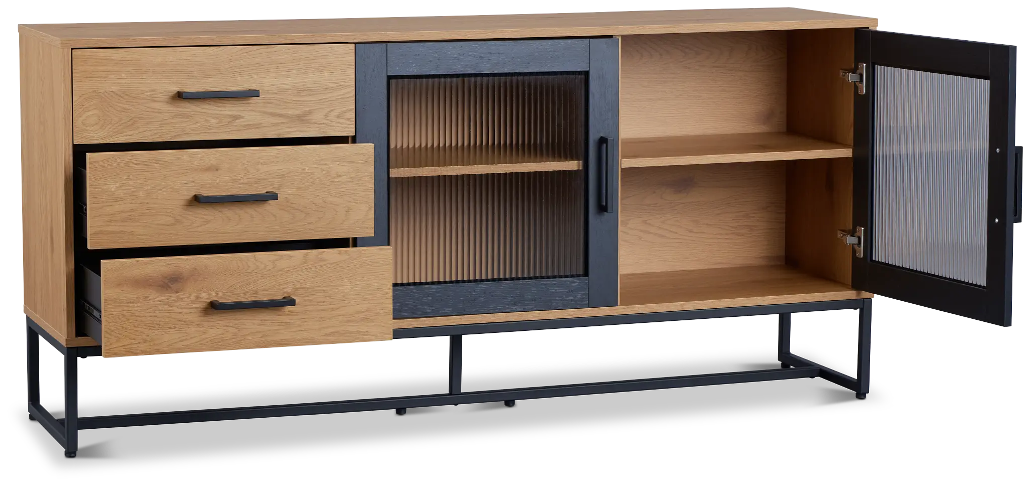 Ivan Light Tone Credenza Ivan Light Tone Credenza