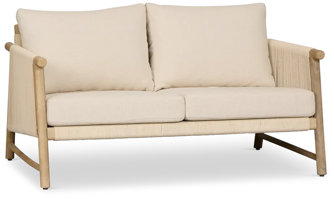 Azure Light Tone Loveseat Azure Light Tone Loveseat